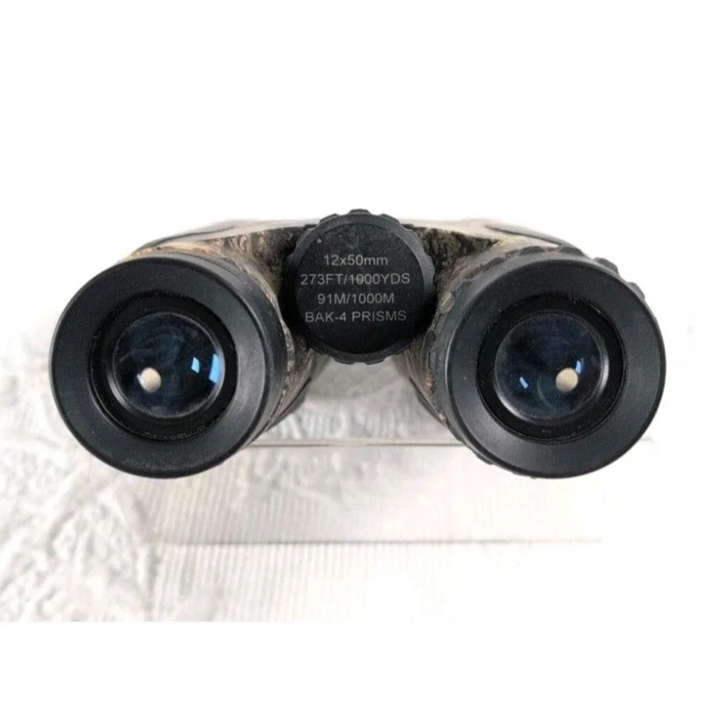 Barska 12x50 BAK4 Prism Waterproof Camouflage Binoculars Hunt Outdoorsman Camp